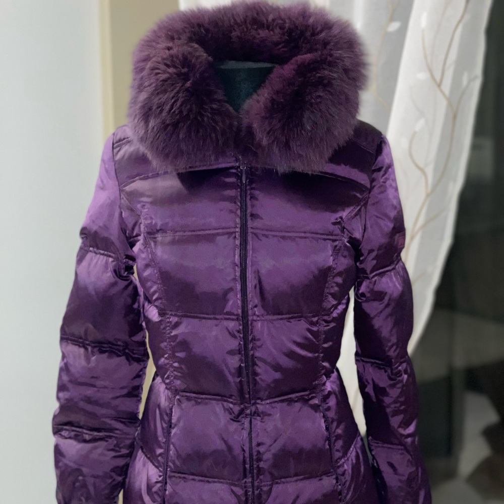 🌸PHARD🌸 puffer jacket real fur